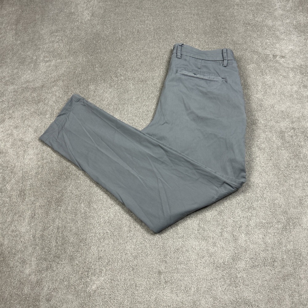 Birddogs Pants Men 30x30 Gray Boom Boomstick Lined Tech Golf Performance Chino